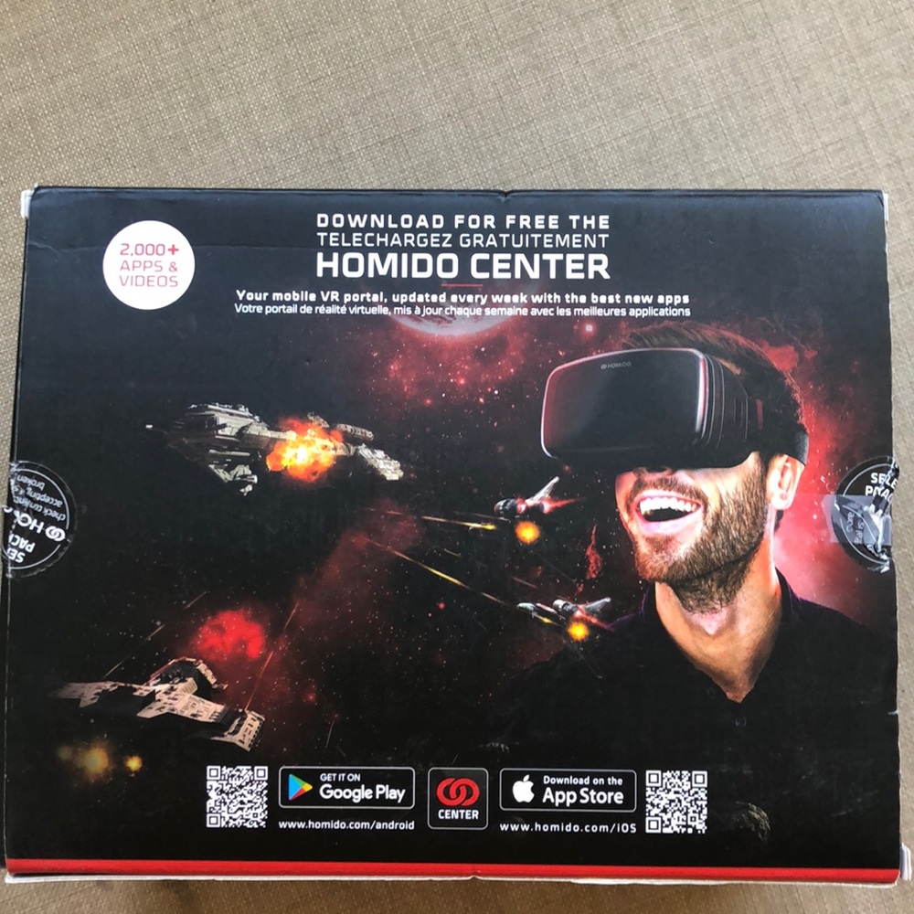 Homido Virtual Reality Headset for Smartphones V2